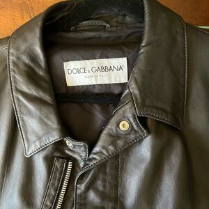 Men’s Leather Jacket | Dolce Gabbana
